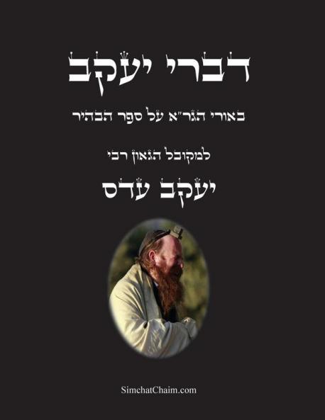 דברי יעקב - על באורי הגר"א ... (Hebrew Edition)