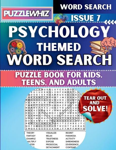 Psychology - Themed Word Search - Fun & Educational Puzzles for Kids Teens and Adults (Large Print Edition)