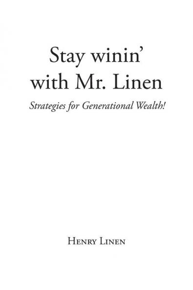 Stay winin' with Mr. Linen