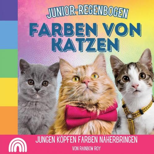 Junior-Regenbogen Farben Von Katzen