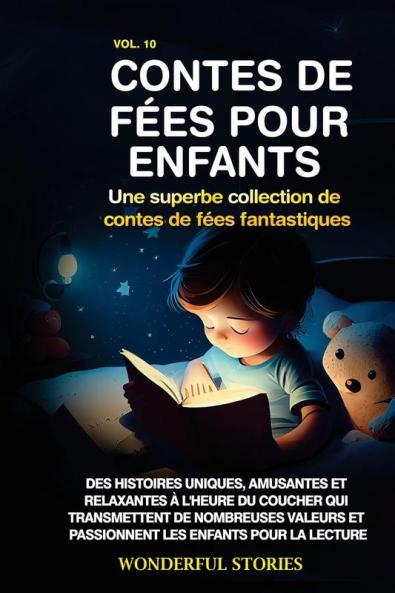 Contes De Fées Pour Enfants Une Superbe Collection De Contes De Fées Fantastiques. (Volume 10): Des Histoires Uniques, Amusantes Et Relaxantes À L'Heure ... Enfants Pour La Lecture. (French Edition)
