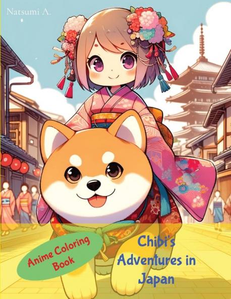 Anime Chibi Coloring Book