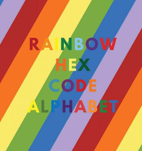 RAINBOW HEX CODE ALPHABET