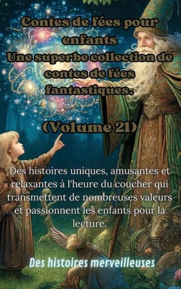 Contes De Fées Pour Enfants Une Superbe Collection De Contes De Fées Fantastiques. (Volume 21): Des Histoires Uniques, Amusantes Et Relaxantes À ... Les Enfants Pour La Lecture. (French Edition)