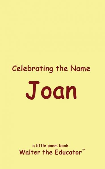 Celebrating the Name Joan