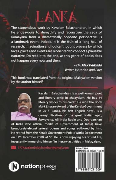Lanka : A De-Mythification Of Ramayana