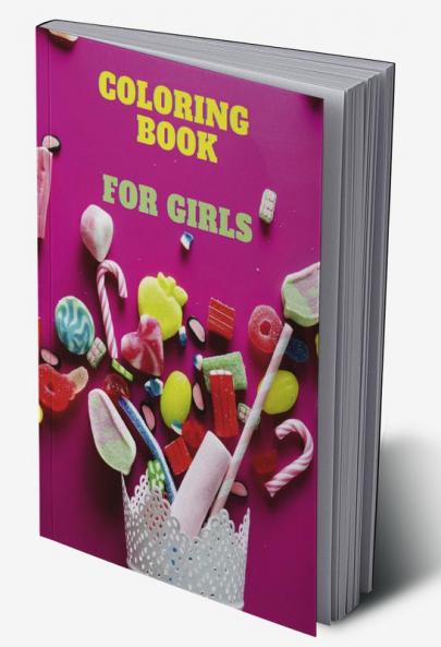 Coloring Book for Girls : Educational Activity Book for Kids| Coloring Book for Girls Ages 8-10