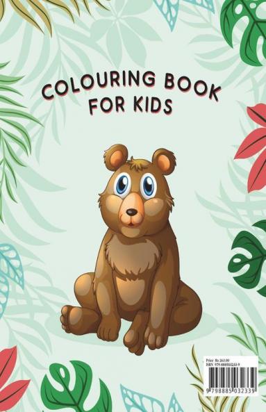 71 Animals Colouring Book: 71 Cute Animal Colouring Pages Gift For Kids And Toddlers Ages 3-8