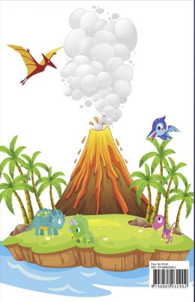 Dinosaur Coloring Book for Kids : Great Gift for Boys & Girls Ages 4-8 with various facts about dinosaurs.