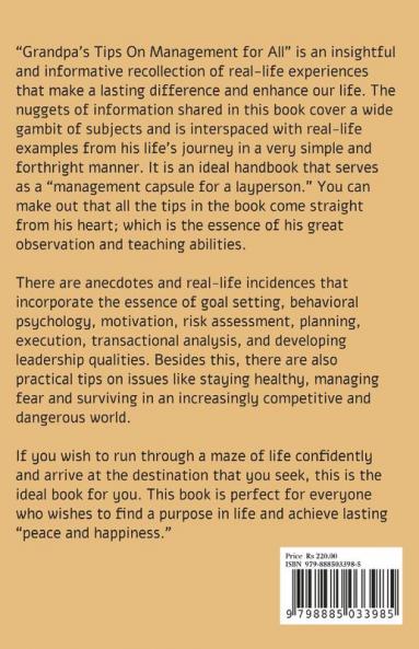 Grandpa's Tips on Management For All