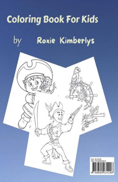 Pirates Coloring Book for Kids : Pirates Coloring Pages for Boys & Girls
