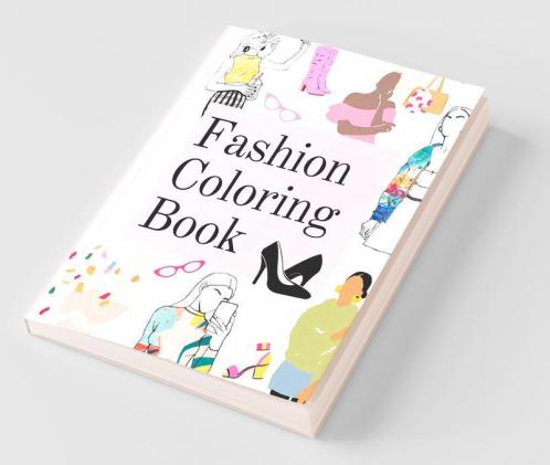 Fashion Coloring Book : Fun Coloring Pages For Kids With Beautiful Fashion Style And Cute Designs