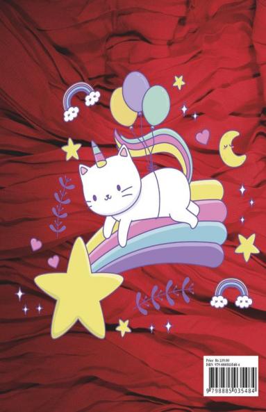 Unicorn Cat Coloring Book : Educational Activity Book for Kids |Coloring Book for Toodles ages 2-4