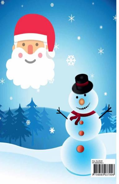 Christmas Coloring Book for Toddlers | Ages 2-4 : 50 Christmas Pages to Color Including Santa Christmas Trees Reindeer Snowman