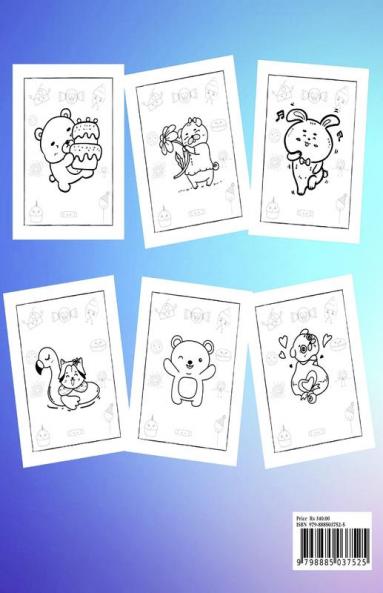 Kawaii Coloring Book