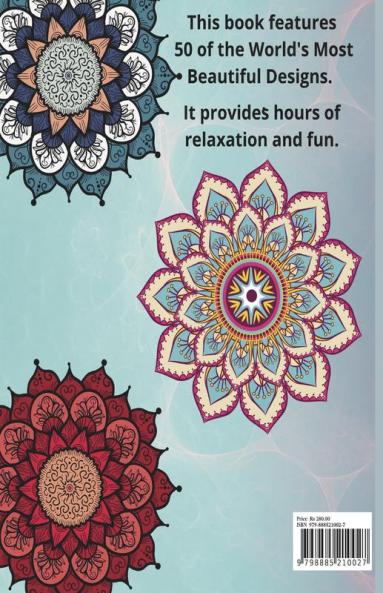 The art of mandala: The art of relaxation : Amazing Mandala Designs for Relaxation | Mandala for all Skills to create a Relaxed Coloring Session | Unique Mandala Designs | Mandala Coloring Book