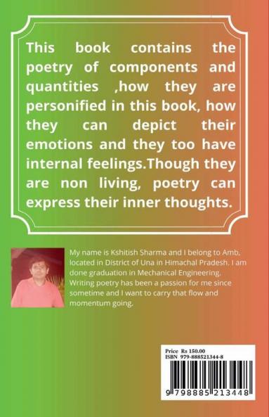 50 POETIC TALES OF COMPONENTS AND QUANTITIES : A poetry book