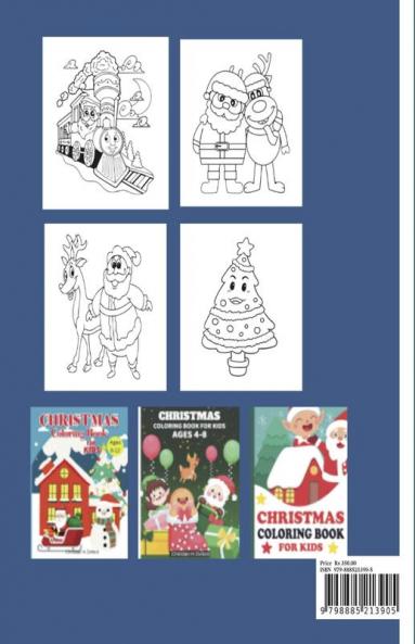 Christmas Coloring Book For Toddlers & Kids Ages 2-6 : My first big christmas coloring book for toddlers ages 2-6 & The ultimate christmas coloring book for toddler.