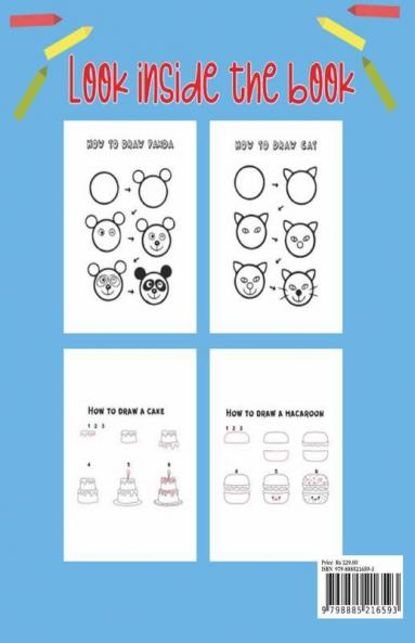 How To Draw A Little Bit Of Everything: A Fun Drawing And Activity Book For Kids For Toddlers Ages 4-8 Perfect Gift For Your Little Ones
