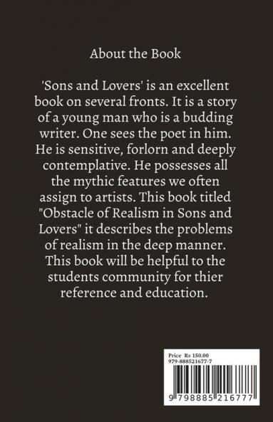 OBSTACLE OF REALISM IN SONS AND LOVERS