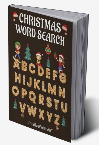 Christmas Word Search : Christmas Words To Find Holiday Fun Word Search Puzzles and Brain Exercise
