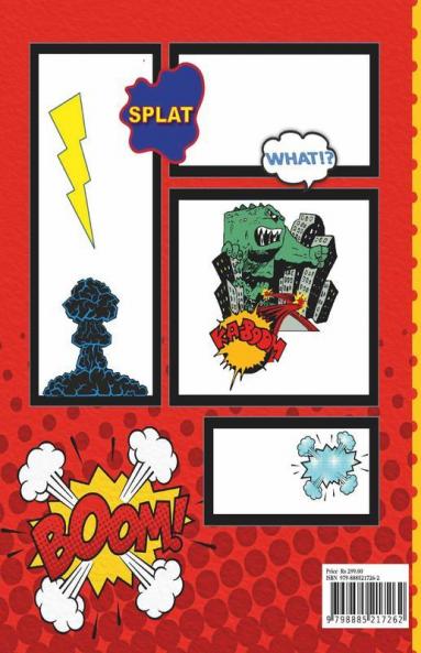 Blank Comic Book For Kids : Draw Your Own Comic Book Journal!
