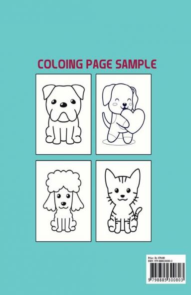 Dog Coloring Book : Dog Coloring Book For Kids 8-12 | Fun And Practical Way To Draw Dog Coloring Book Toddler