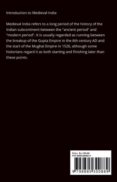 The History of Medieval India