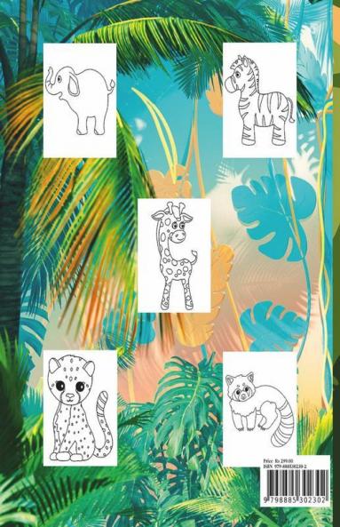 Wild Animals Coloring Book : Best Wild Animals Coloring Book!