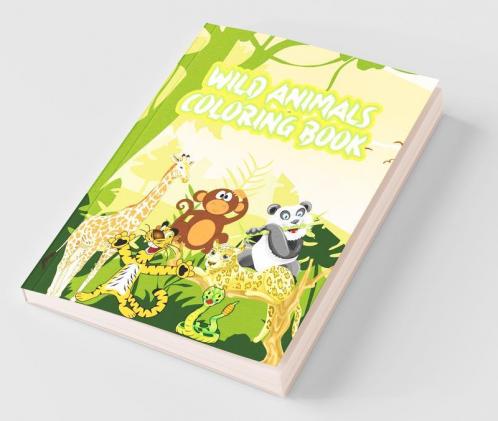 Wild Animals Coloring Book : Best Wild Animals Coloring Book!