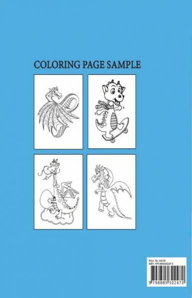Dragons Coloring Book For Kids: Dragons Coloring Book For Kids Ages 4-10 | Dragons Kids | World Of Dragons