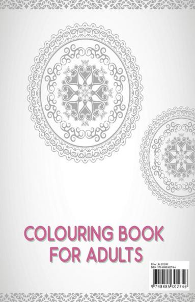 50 Animals Colouring For Adults : 50 Decorative and Intricate Animals Colouring Pages | Mandala Art | Colouring Books for Adults