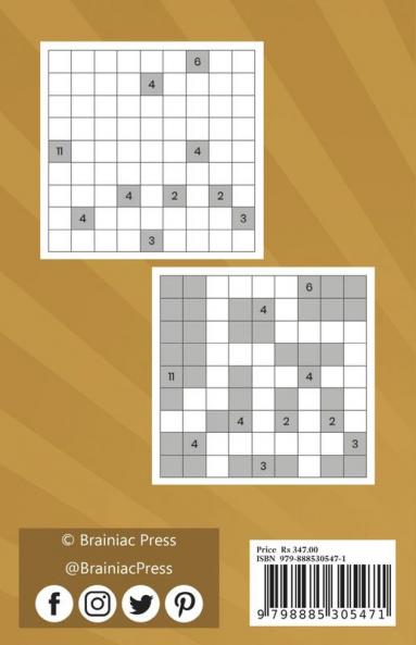 Nurikabe Puzzle Book 9x9 Vol II : 160 9x9 Puzzles to Solve Great for Kids Teens Adults & Seniors Logic Brain Games Stress Relief & Relaxation 5” x 8”