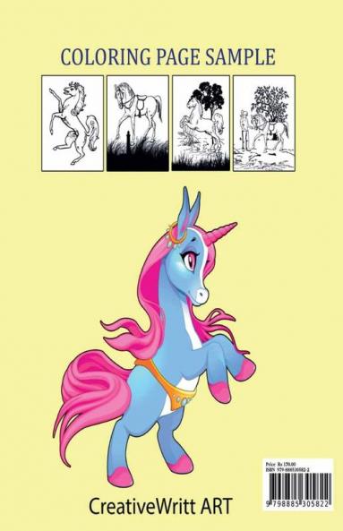 Horses Coloring Book : A Fun And Essential Guide To Horses For Adults And Children