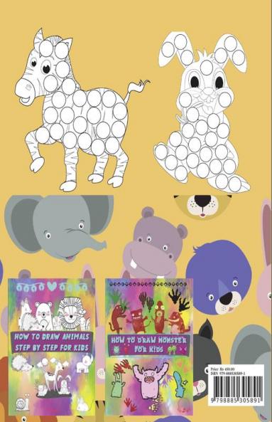 Dot Markers Activity Book Animals for Kids