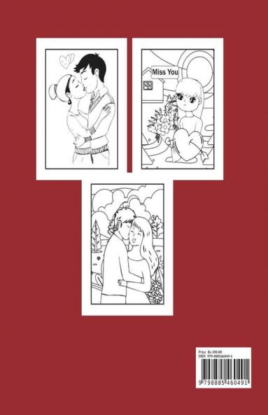 Valentine's Day Adult Coloring Book : Valentine's Day Coloring Book For Adults and young Teens & An adult coloring book featuring romance