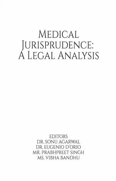 Medical Jurisprudence: A Legal Analysis