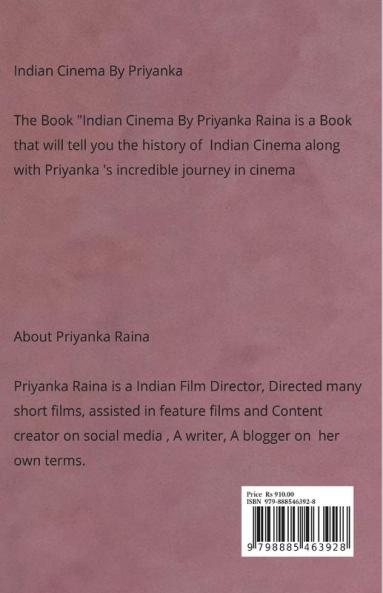 Indian Cinema By Priyanka Raina : Indian Cinema By Priyanka Raina
