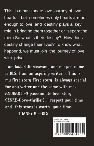 Anurakthi : A passionate love story