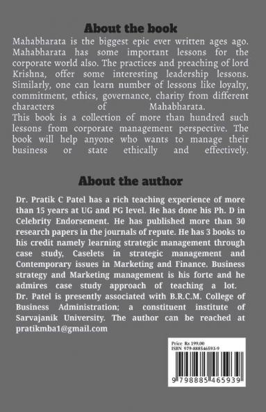 Management Lessons From Mahabharata