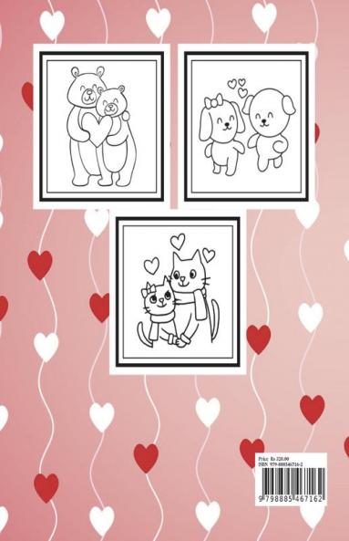The Big Valentine's Day Coloring Pages For Toddlers : The big valentine day coloring book for toddlers 2-4 years animal cute&Easy valentine day coloring book for toddlers.