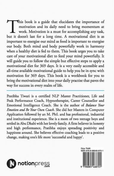 Motivational Diet For 369 Days : Quotes For Days