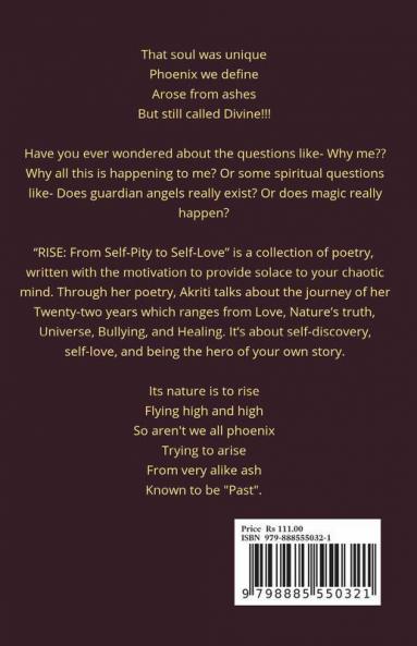 Rise: From Self-Pity To Self-Love