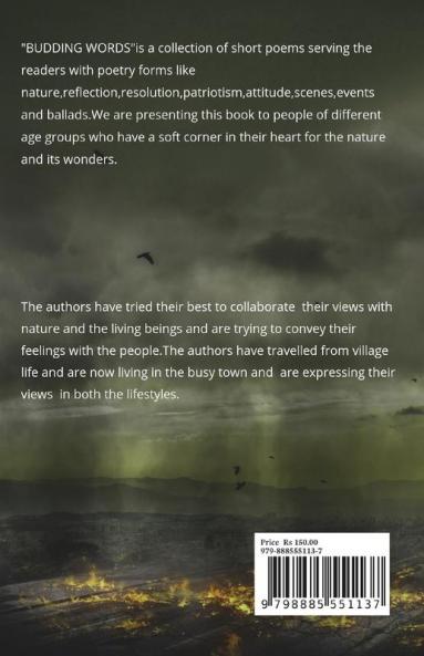 BUDDING WORDS : COLLECTION OF SHORT POEMS