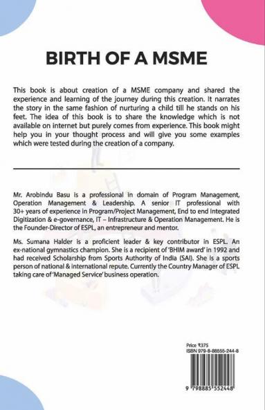 Birth Of A Msme