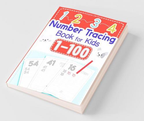 1-100 Number Tracing Book For Kids : Number Tracing Book For Kids Ages 3-5 Preschool Math Workbook. Homeschool Preschool Learning Activities For 3 Year Olds