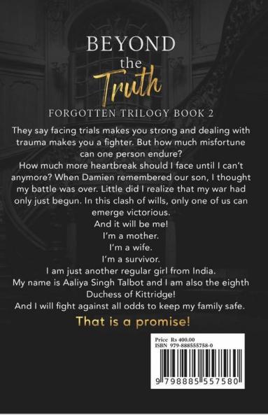 Beyond The Truth: A Billionaire Duke With Amnesia Second Chance Romance (Forgotten Trilogy Book 2)
