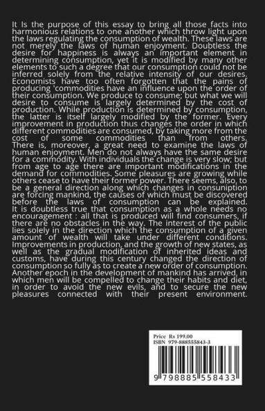 The Consumption of Wealth