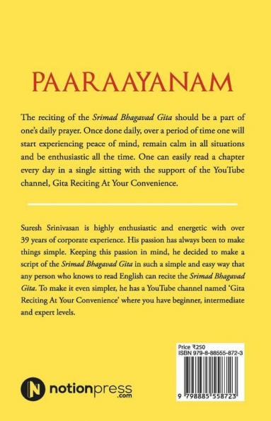 Paaraayanam : (Reciting Made Simple & Fast)