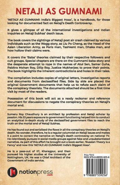Netaji As Gumnami : India'S Biggest Hoax